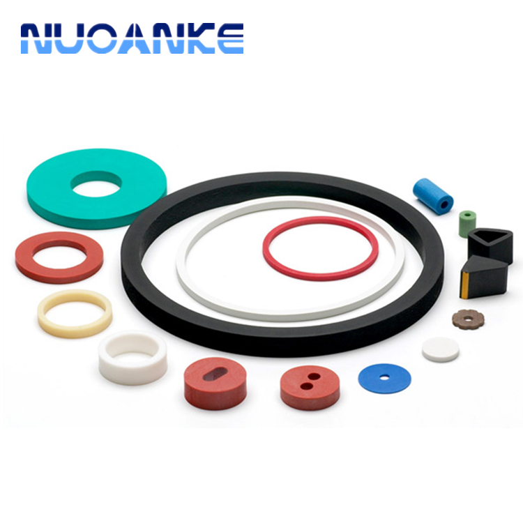NUOANKE Custom Rubber Parts FKM EPDM Silicone CR O-Ring Seals Gasket Washer NBR Rubber Custom Seal