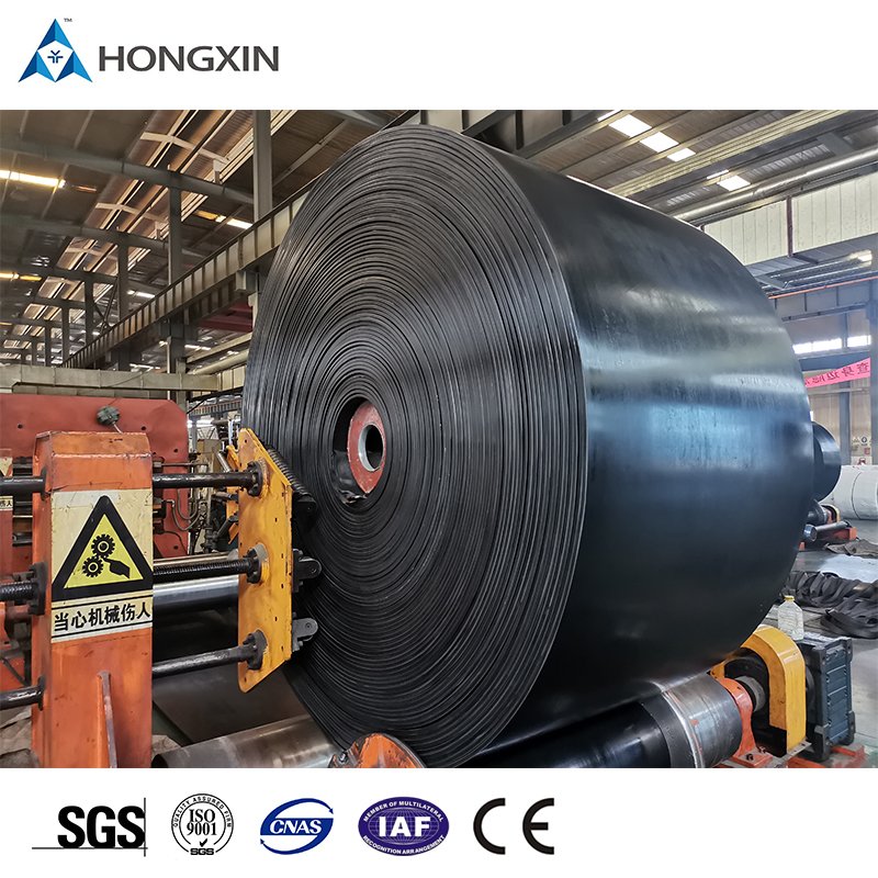 Customized oil resistant Fire retardant Fabric Steel cord belt Profiled Conveyor Belt