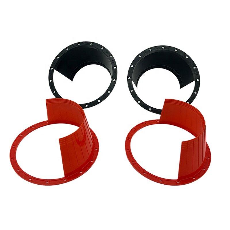 Universal plastic car audio speaker cover rubber pad 6.5 inch waterproof cover for car speaker