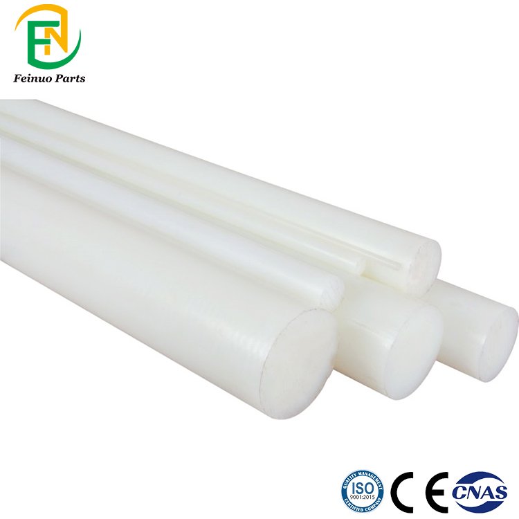 Custom Plastic Nylon Round Rod 5mm Green Solid Extruded Polyurethane Raw Material Cushion Nylon Bar Nylon Rod