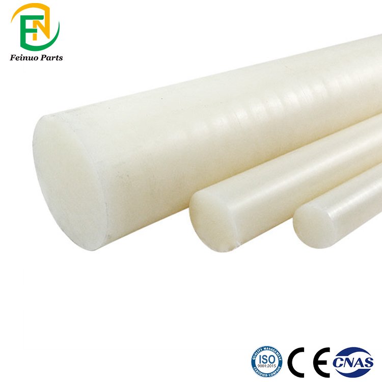 Custom Plastic Nylon Round Rod 5mm Green Solid Extruded Polyurethane Raw Material Cushion Nylon Bar Nylon Rod