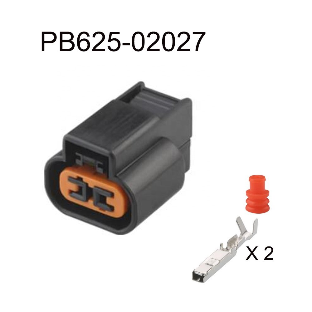 PB625-02027 PK501-02020 automotive waterproof connector 2 pin female male cable plug terminal socket