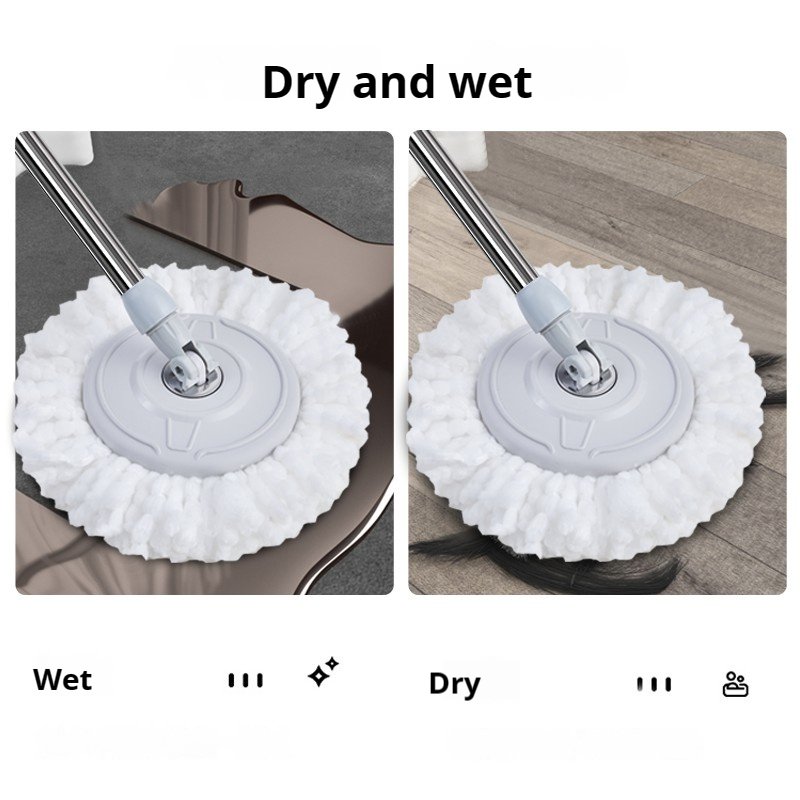 Best Price Hand Free Mop High Quality Bucket Wet Dry Light Weight Wife's Helper Automatic Dehydration Mops