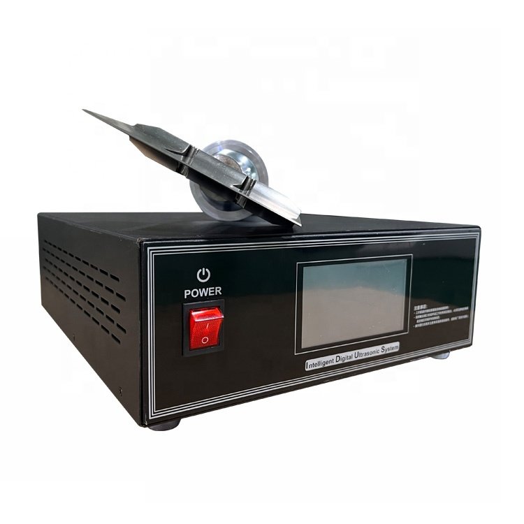 20K 2000W ultrasonic cutting machine slicer for automotive tire rubber unvulcanized rubber cutting