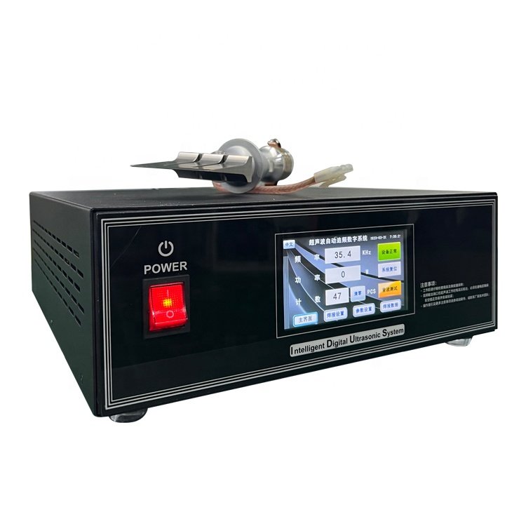 20K 2000W ultrasonic cutting machine slicer for automotive tire rubber unvulcanized rubber cutting