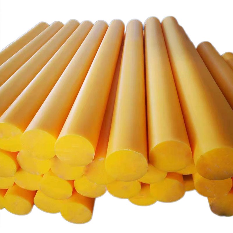 Colorful UHMWPE Rod 10mm-300mm Diameter UV Stable HDPE Bar Plastic Engineering Material for Cutting and Moulding