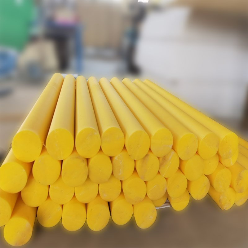 Colorful UHMWPE Rod 10mm-300mm Diameter UV Stable HDPE Bar Plastic Engineering Material for Cutting and Moulding