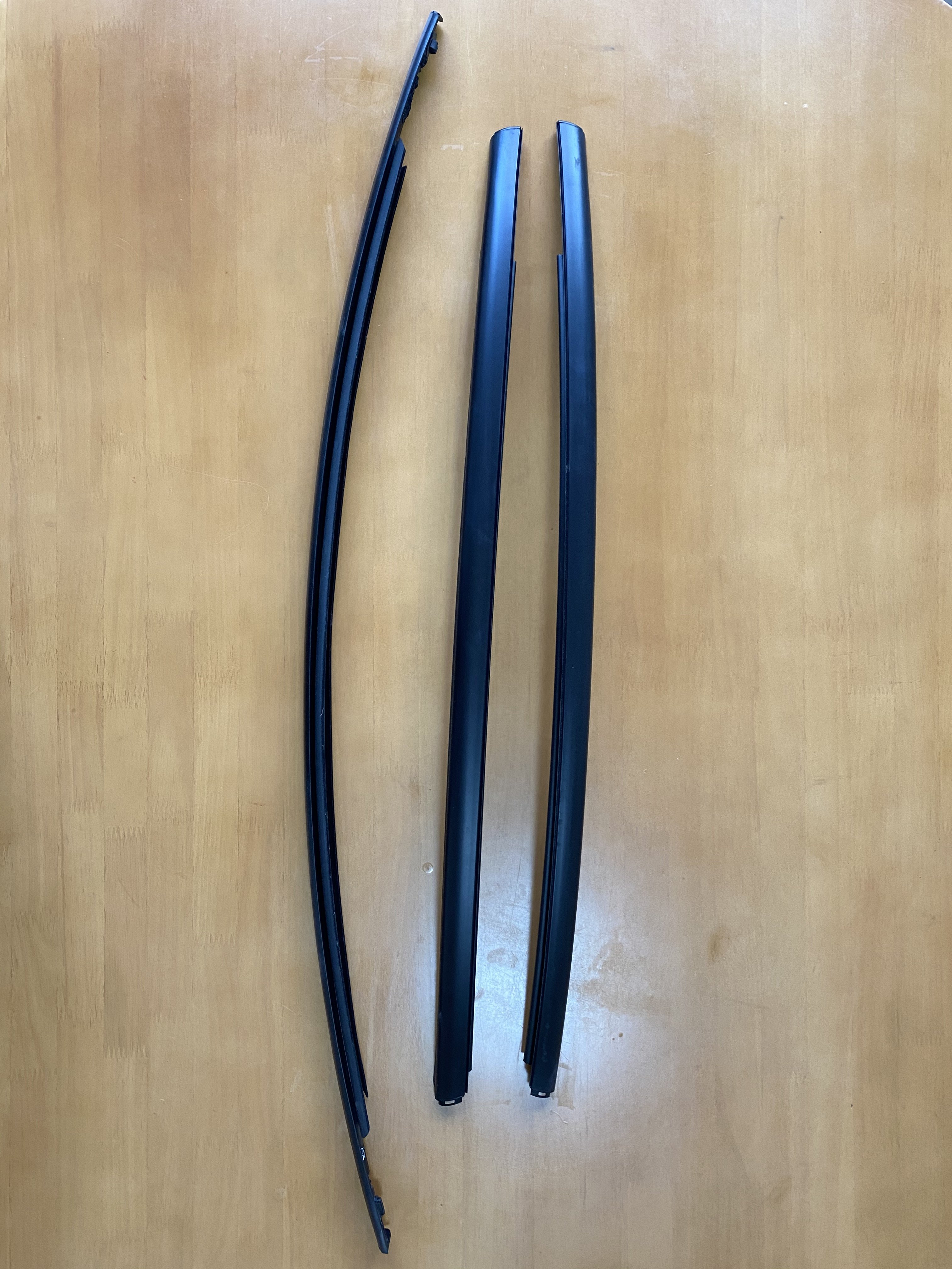 4PCS Window Seal Weatherstrip Fit for ford Ecosport 2013-2018 CN15N20562AC CN15N20563AC CN15N25605AC CN15N25604AC Seal Belt