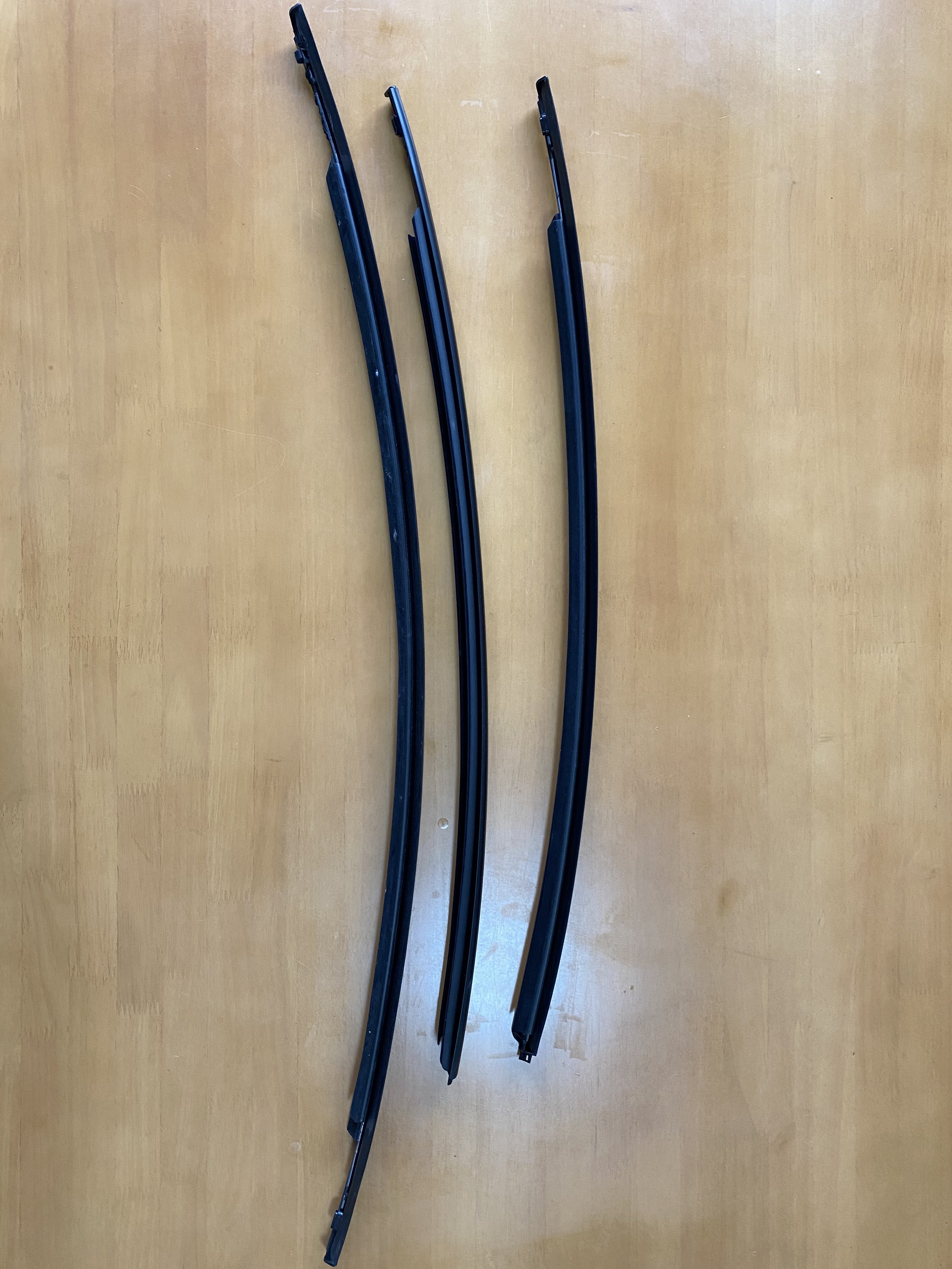 4PCS Window Seal Weatherstrip Fit for ford Ecosport 2013-2018 CN15N20562AC CN15N20563AC CN15N25605AC CN15N25604AC Seal Belt