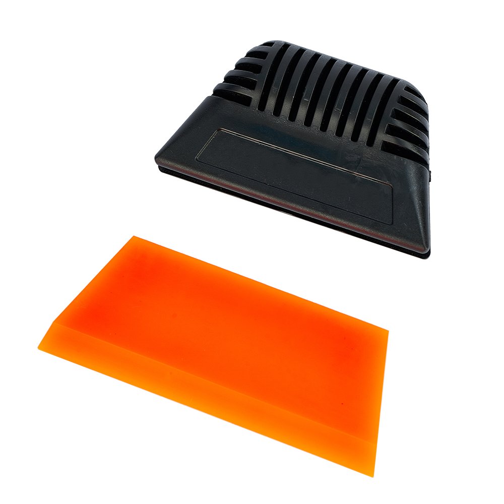 Squeegee With Rubber Wiper Window Tinting Tools Mirror Glass Window Cleaner Silicone Scraper Glass Wiper