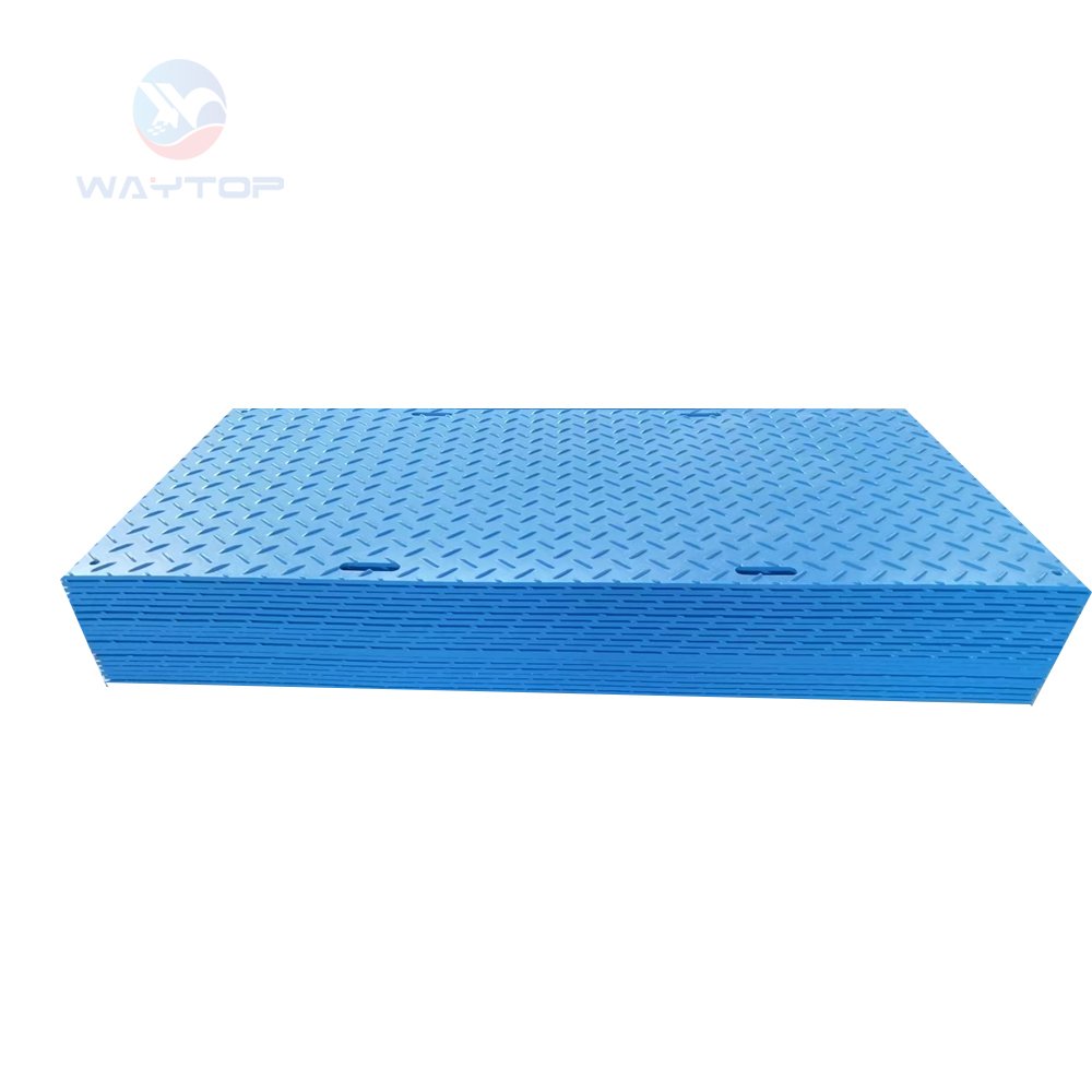 Construction Mud plastic ground protection mats for heavy equipment