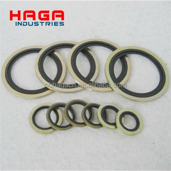 Brass/ Stainless steel/ Plated metal Rubber Gasket