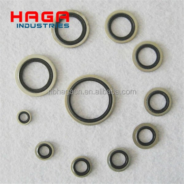 Brass/ Stainless steel/ Plated metal Rubber Gasket