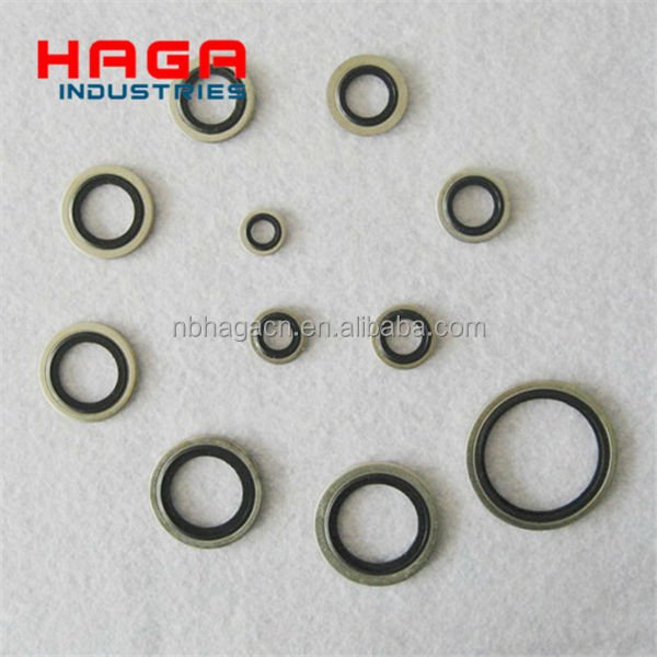 Brass/ Stainless steel/ Plated metal Rubber Gasket