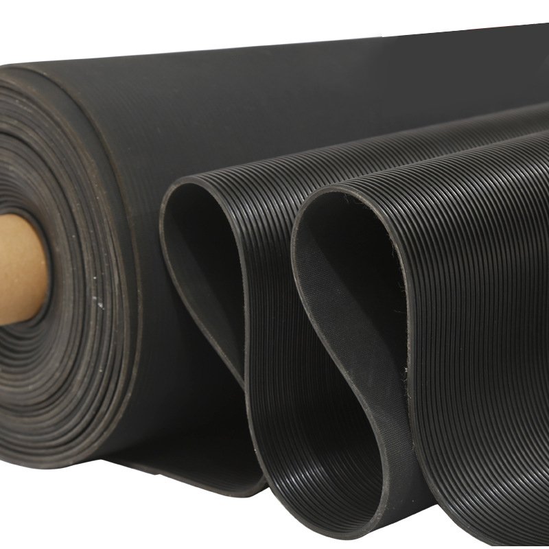 Button Dot Anti-Slip Industrial Rubber Sheet 3mm Thick Coin Flooring Matting Rolls Gym Custom Moulding Cutting Processing