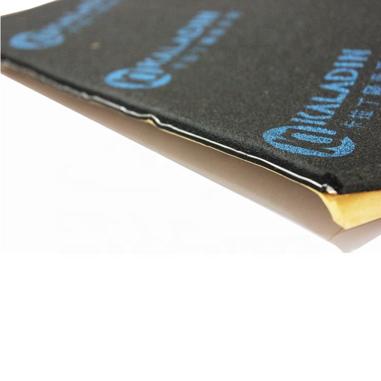 7mm*500mm*800mm Acoustic Panel 3 in 1 Soundproof Foam+Aluminum Foil Butyl Mat Car Soundproof Sheet Car Sound Insulation Material