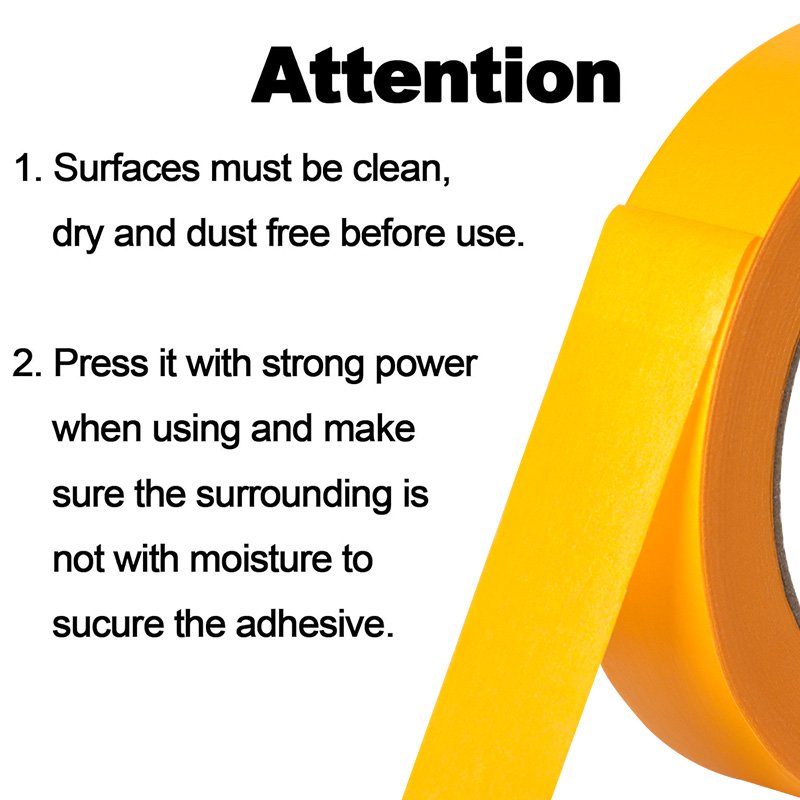 YOUJIANG heat resistant maler klebeband paper japanese washi tape japan origin masking automotive goldband Painting Painter Tape