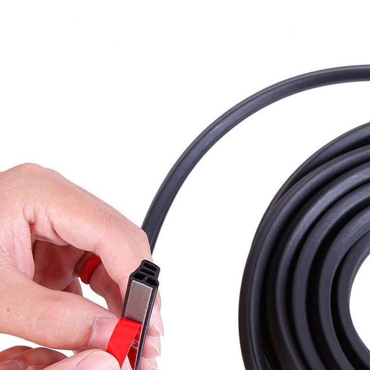 Universal Rubber Self Adhesive Car Automotive Door Weatherstrip Seal Rubber Strip