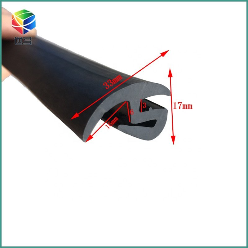 EPDM Automotive Universal Windscreen Windshield Gate Window Locking GasketSunroof molding rubber extrusion seal strip