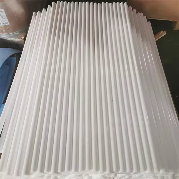 Factory supply chemical resistance virgin plastic ptfe bar recycle ptfe extruded rod for medical device components
