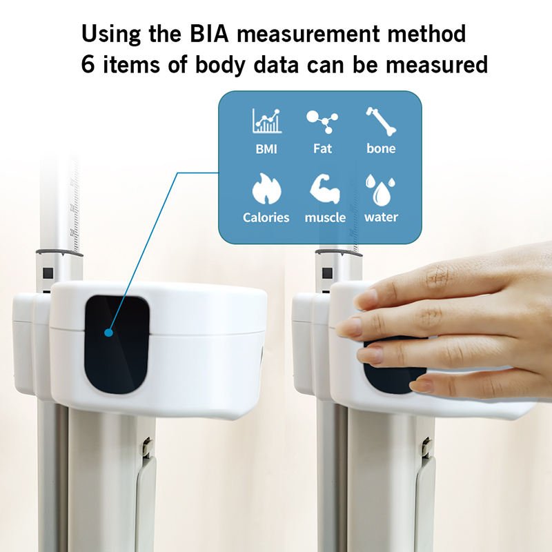 Mechanical Medical Measuring Rod Height Scale Digital Body Weight Machine