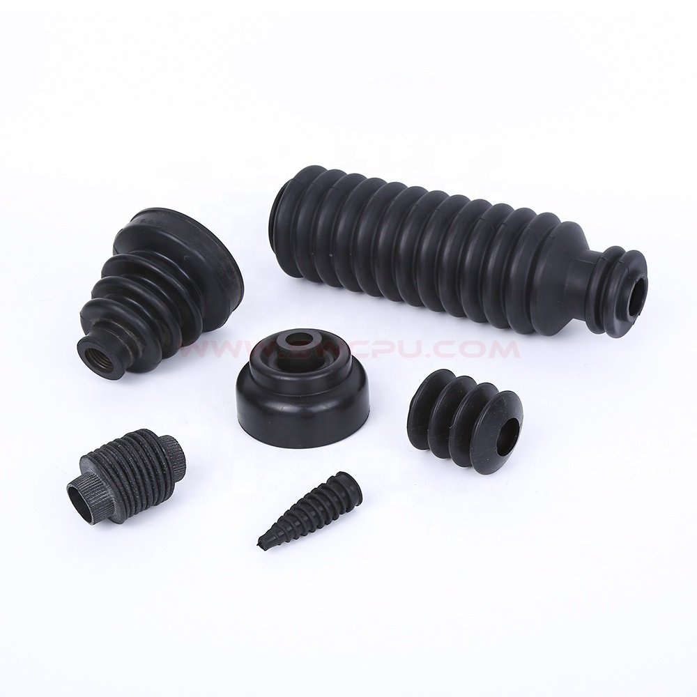 Car Molded Rubber Parts Automotive Dust Proof Flexible Silicone Rubber Bellows Boot