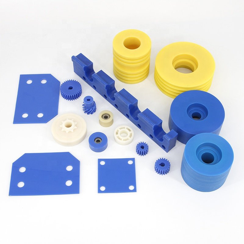 Processing custom MC nylon self lubricating PA6 wear resistant corrosion resistant heat resistant cnc processing plastic parts