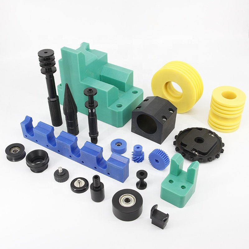 Processing custom MC nylon self lubricating PA6 wear resistant corrosion resistant heat resistant cnc processing plastic parts