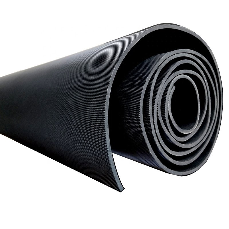 Custom 3mm thickness 1m width black high quality corrosion resistant thermostability texture silicone rubber sheet