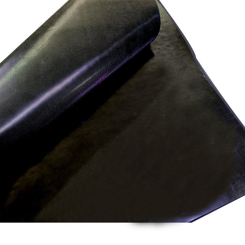 Custom 3mm thickness 1m width black high quality corrosion resistant thermostability texture silicone rubber sheet