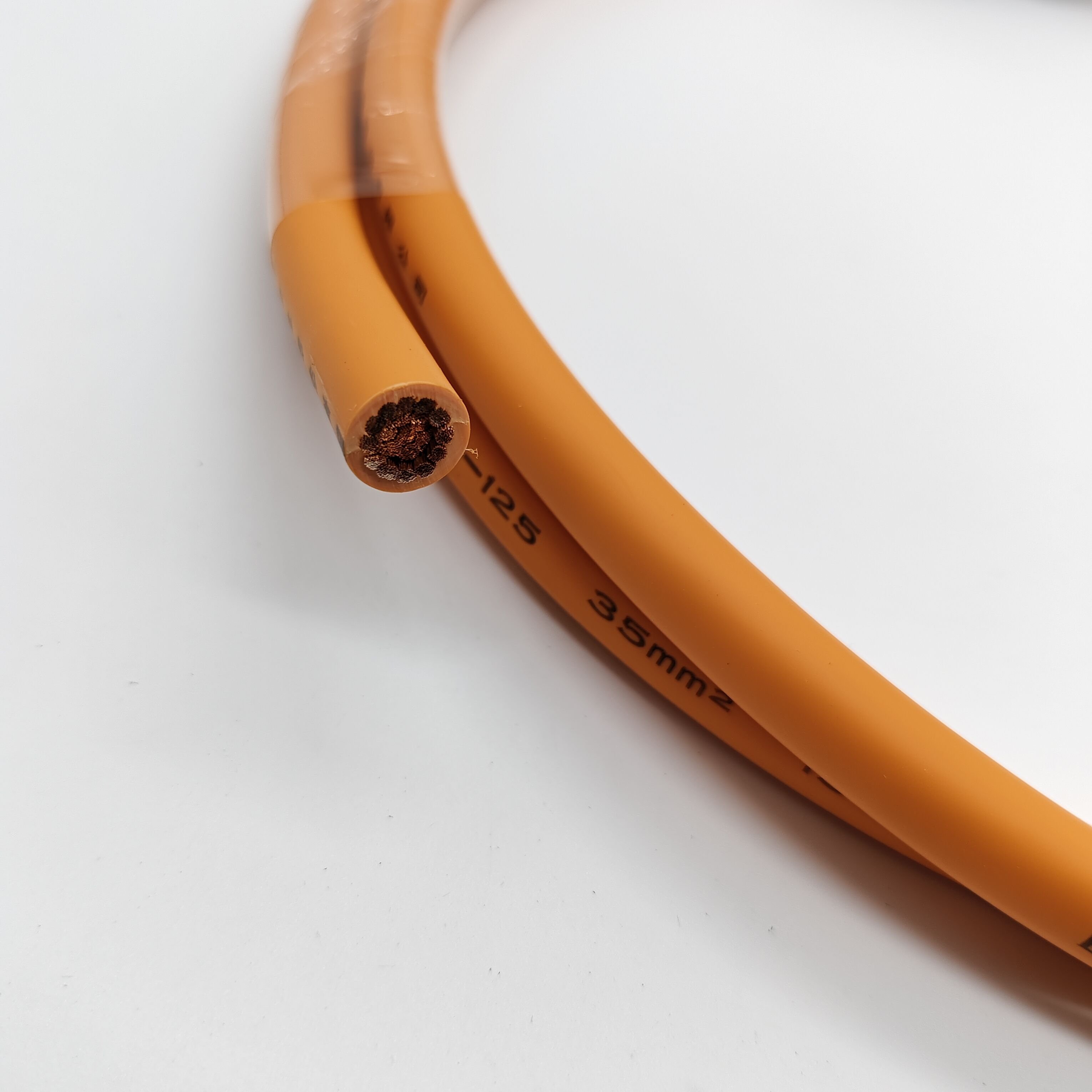 unShielded High Voltage XLPE/XLPO single-Core Copper Cable New Energy High Voltage Cable 50mm2