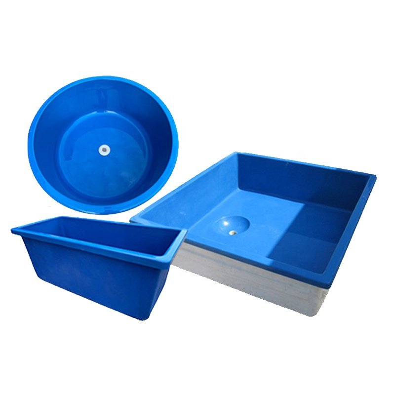 Huge Pool to Catch Fish High Quality Aquarium FRP Fiberglass Plastic Round Fish Farm Pond Pool
