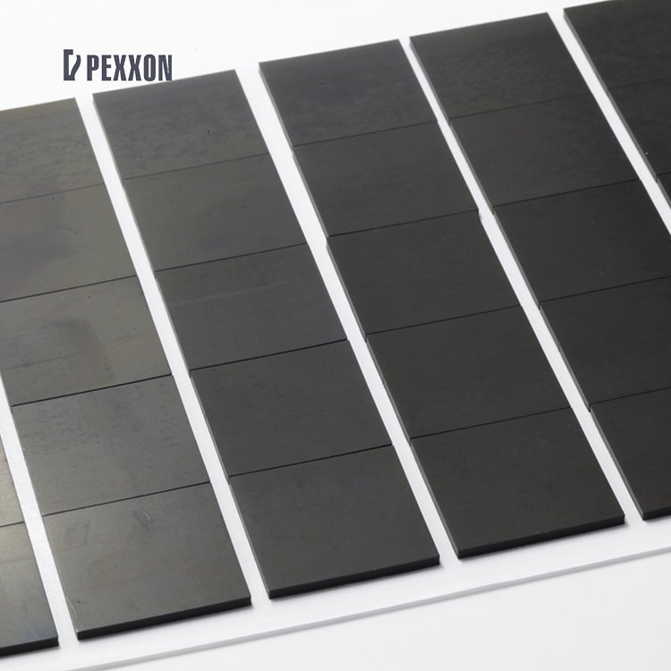 Customized 3M glue Self Adhesive backed silicone Rubber Sheet EPDM Gasket for Solar Roof Door Window Industrial Machine