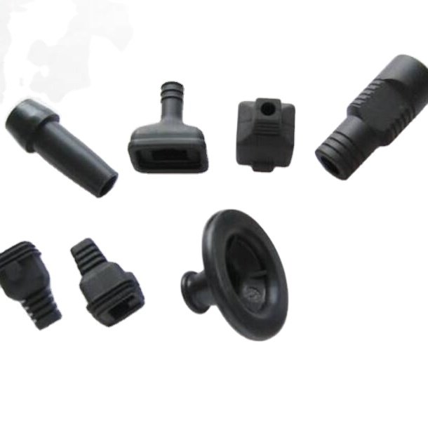 customized EPDM SILICONE NR NBR SBR shock absorber rubber bushing with metal insert