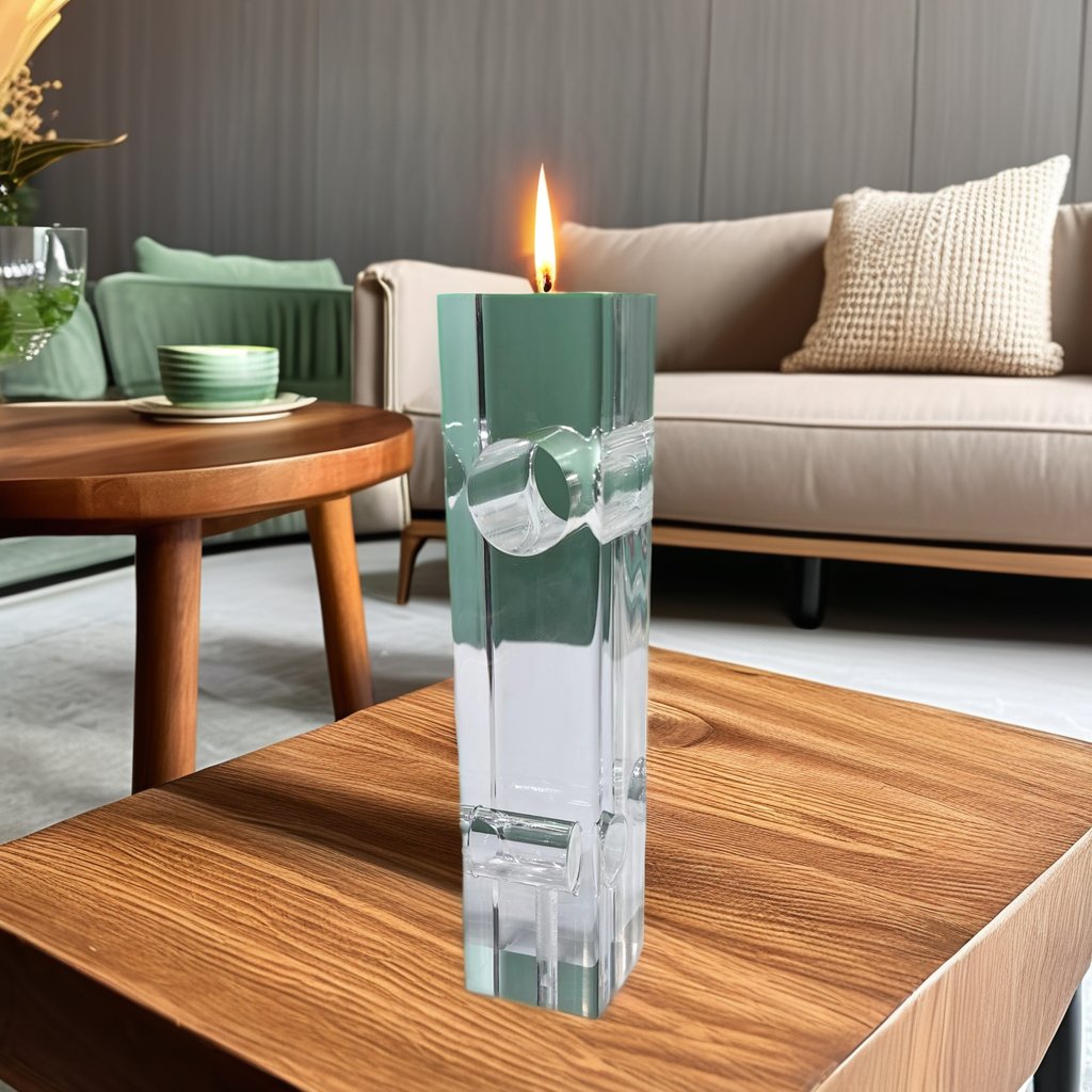 Deluxe Clear Acrylic Wine Bottle Display Bracket Home Decoration