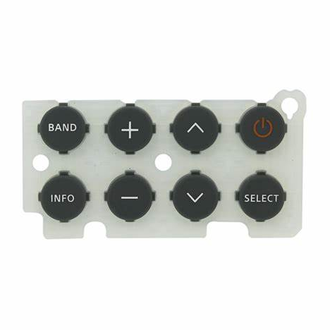 Custom various types of silicone buttons high quality keyboard switch buttons raw materials rubber silicone products