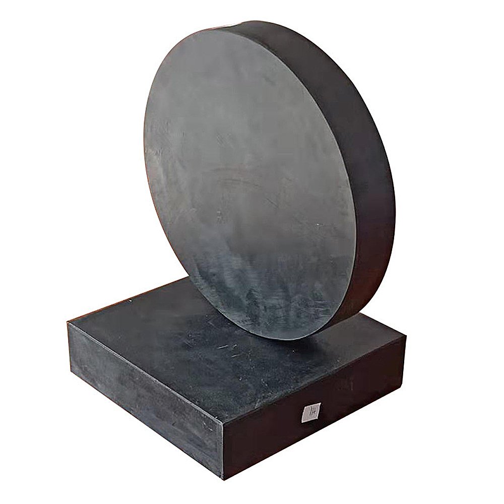 Circular natural rubber plate bracket block high elasticity shock absorber block