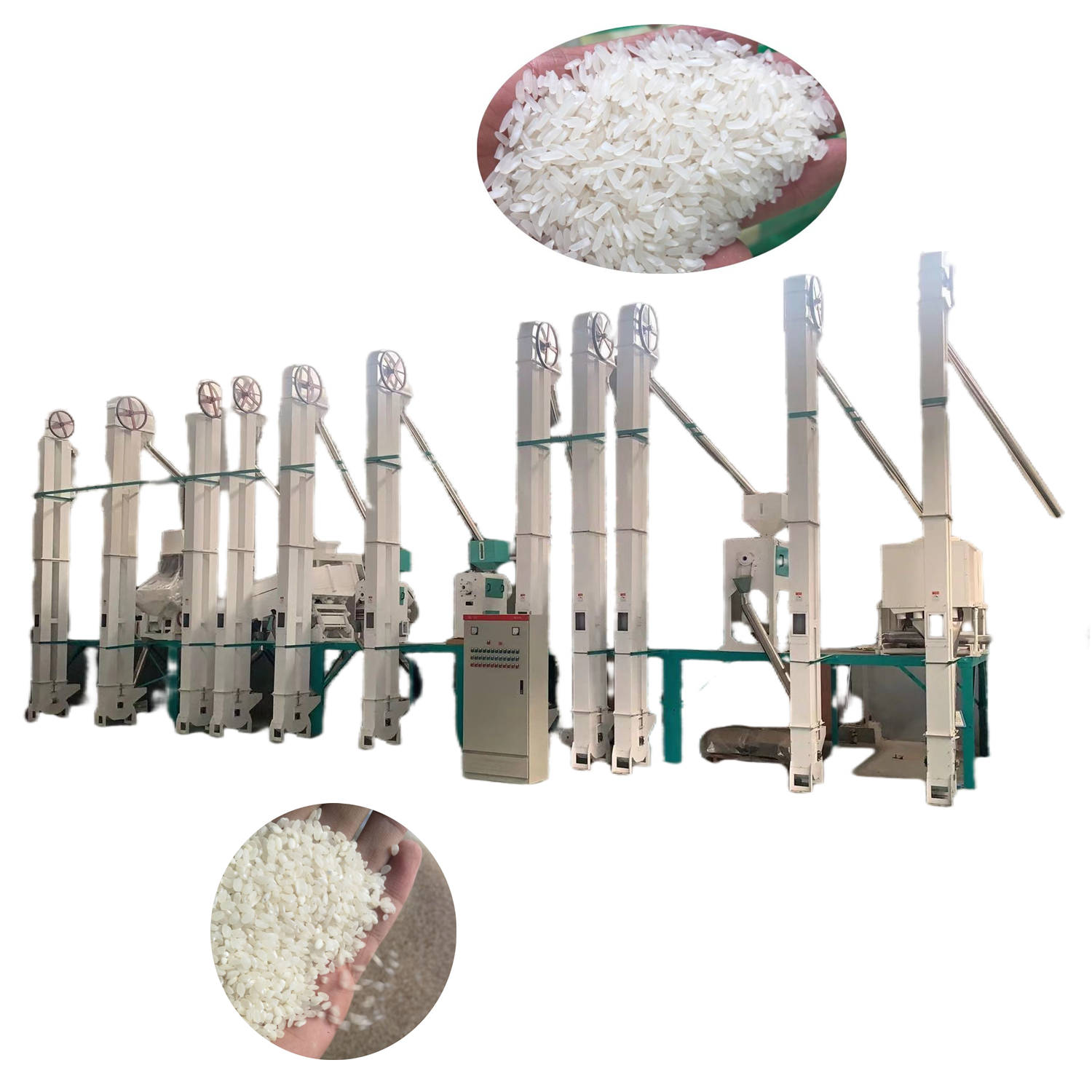 Capacity 300 ton per day rice mill plant / production line