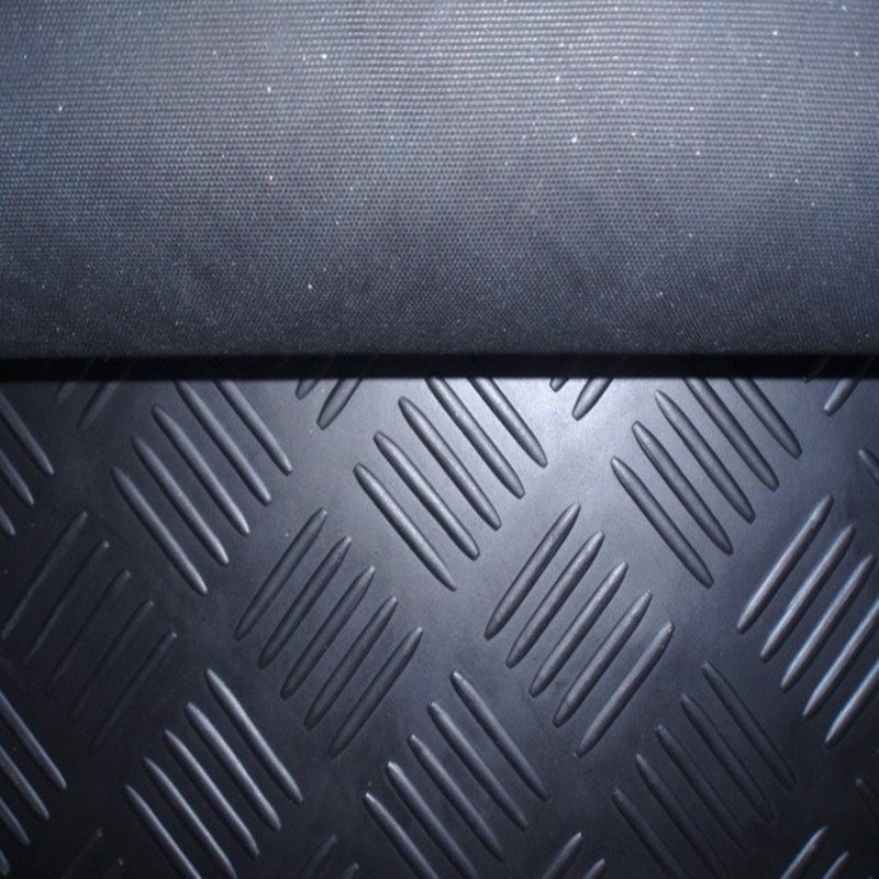 Rubber floor protector mats safeguard existing flooring from damage