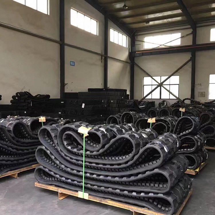 High quality small rubber track KX021 KX027 KX033 KX035 excavator Rubber Tracks