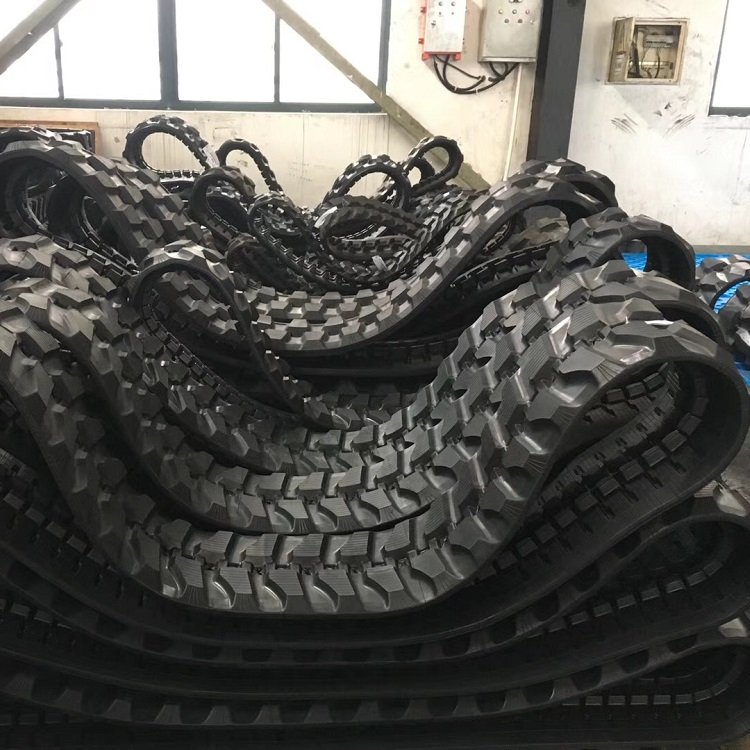 High quality small rubber track KX021 KX027 KX033 KX035 excavator Rubber Tracks