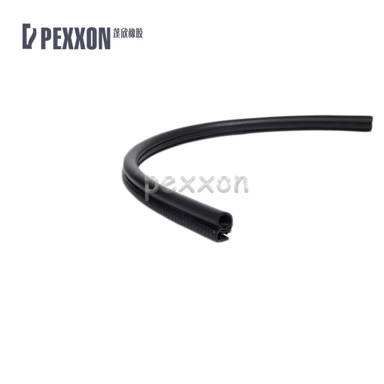 Edge Protection Strip Extrusions T Channel Strip Automotive EPDM Rubber Heat Resistant Rubber Extruding Welding