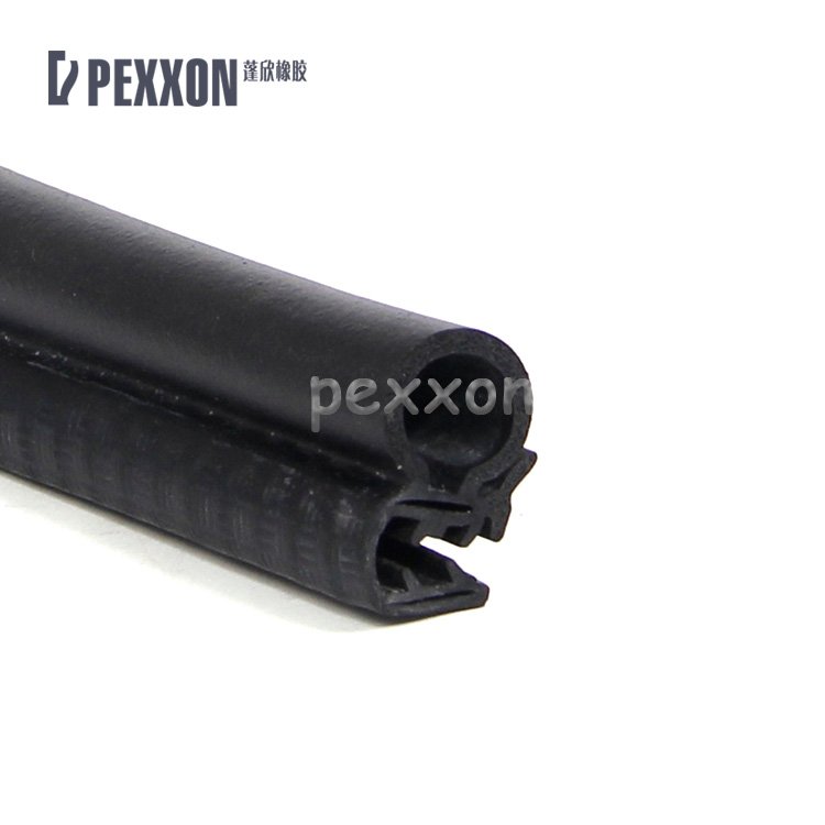 Edge Protection Strip Extrusions T Channel Strip Automotive EPDM Rubber Heat Resistant Rubber Extruding Welding