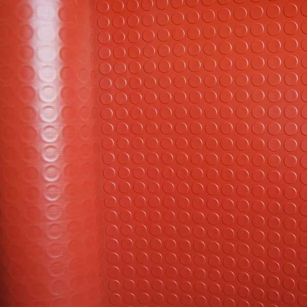3-8 mm Anti-Skid Coin Pattern Round Button Circular Studded Rubber Sheet Mat Flooring