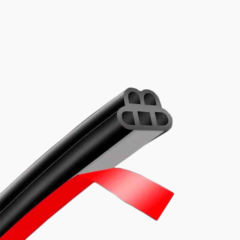 Automotive Weather Stripping Car Door Rubber Seal with Side Bulb for Cars