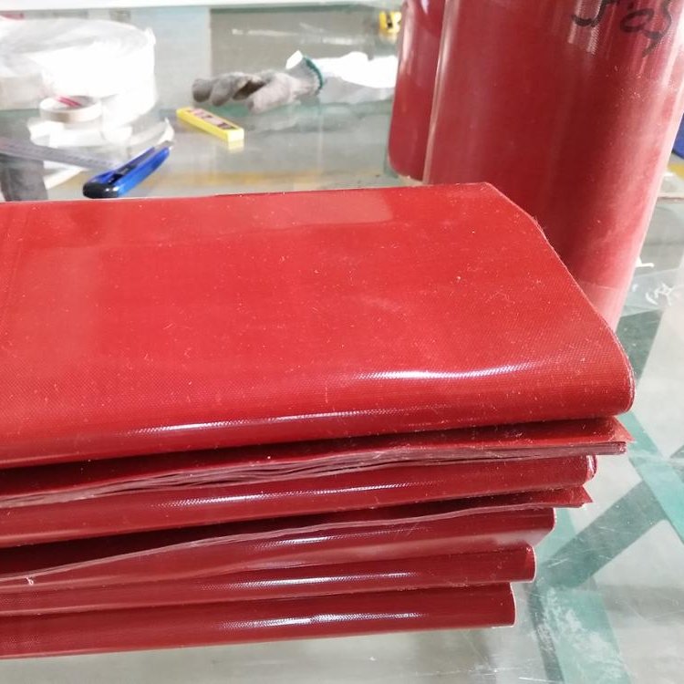 Silicone Rubber Coated Fiberglass Cloth/Sheet/Fabric Heat Resistant