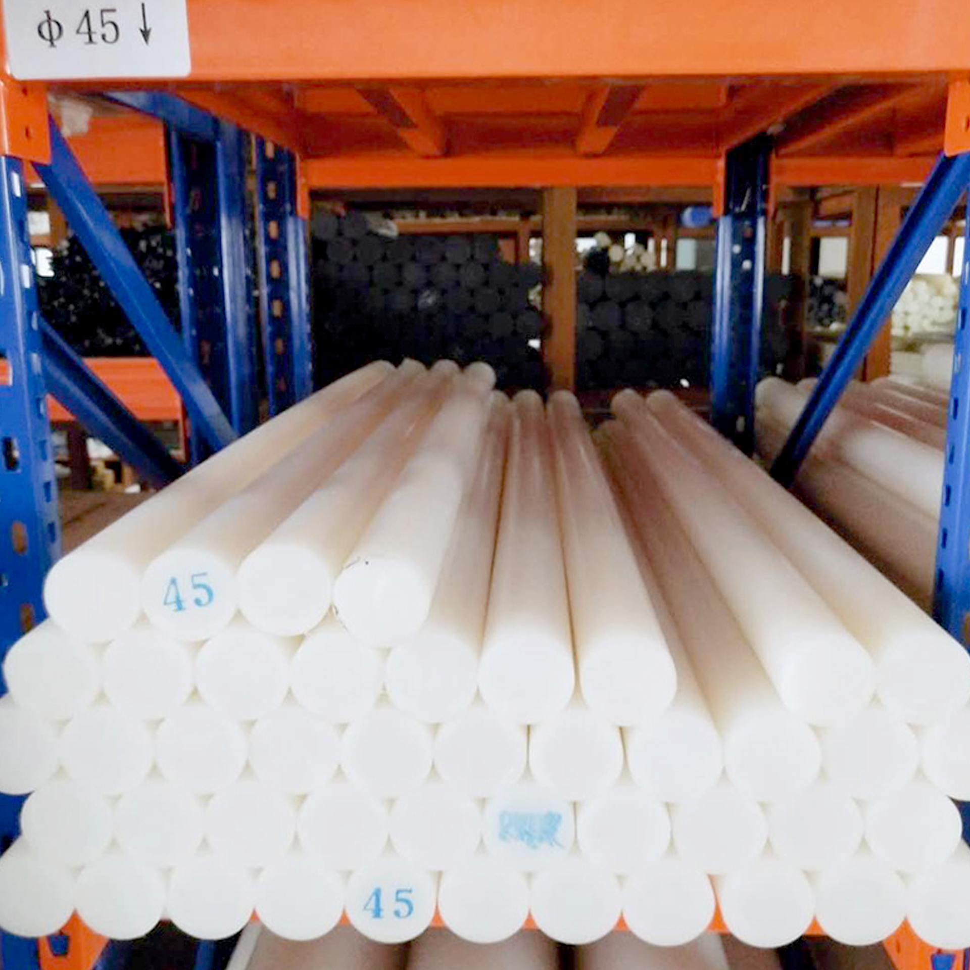 Pvdf Rod High-End Engineering Polyvinylidene Pvdf Rod Plastic For Electrical Plastic Rod