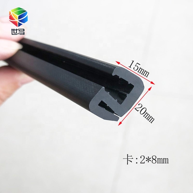 EPDM Rubber Car Rubber Window Seal With Filler Strip Automotive Locking Gasket Rubber Windscreen Weather Stripping Seal
