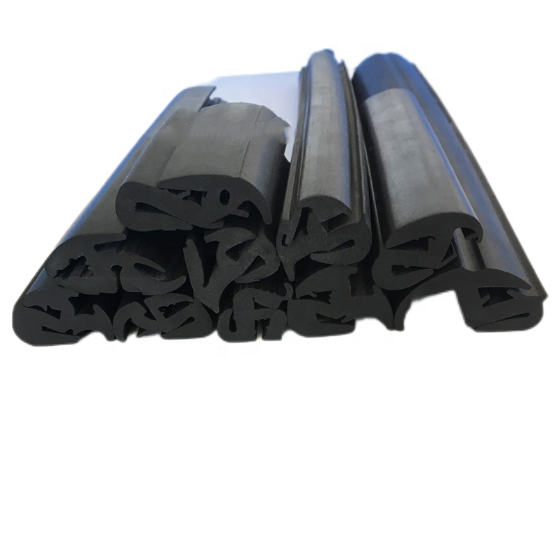 EPDM Rubber Car Rubber Window Seal With Filler Strip Automotive Locking Gasket Rubber Windscreen Weather Stripping Seal
