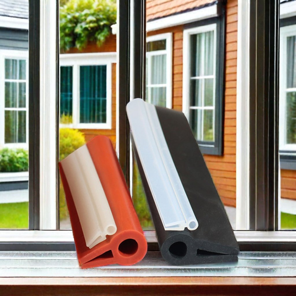 EPDM customize car window rubber seal rubber product automotive Extruded sealing strips for building doors and windows